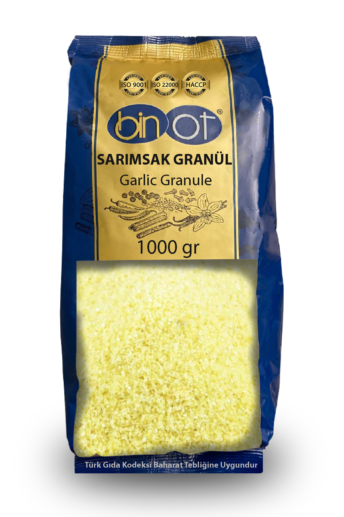 BİNOT SARMSAK GRANÜL 1 KG